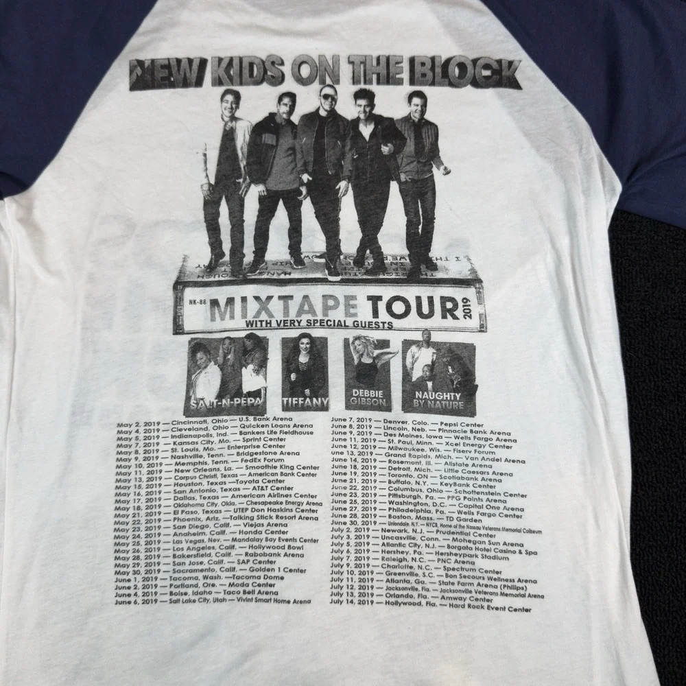 New Kids On The Block 2019 Mixed Tape Tour Medium